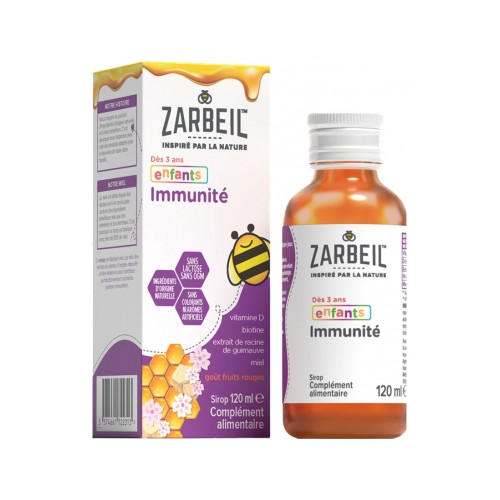 Zarbeil Sirop Immunité Enfants 120 ml Zarbeil Sirop Immunité Enfants 120 ml