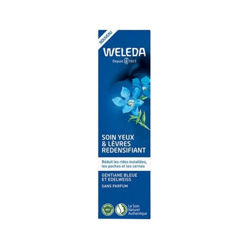 Soin Yeux & Lèvres Redensifiant Gentiane Bleue et Edelweiss 10 ml Soin Yeux & Lèvres Redensifiant Gentiane Bleue et Edelweiss 10 ml
