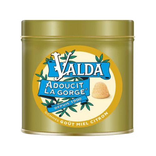 Valda Gommes Goût Miel Citron 140 g