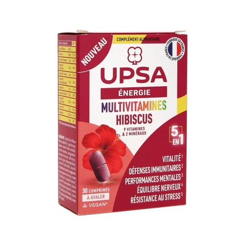 Multivitamines Hibiscus 5en1 30 Comprimés