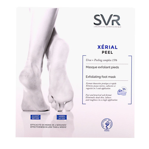 Xérial Peel masque exfoliant pieds 1 paire Xérial Peel masque exfoliant pieds 1 paire