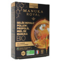 Bio Gelée Royale Pollen Propolis Miel de Manuka Bio 20 Ampoules