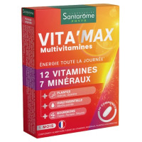 Vita'Max Multivitamines Sénior 30 Comprimés