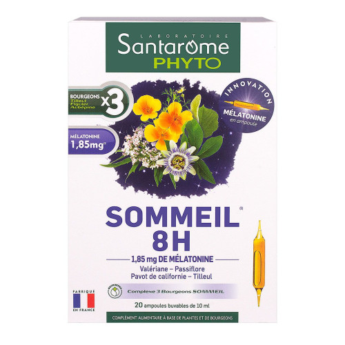 Sommeil 8h 20 ampoules