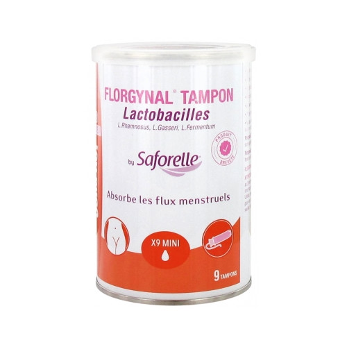 Saforelle Florgynal Tampon Compact 9 Mini Saforelle Florgynal Tampon Compact 9 Mini