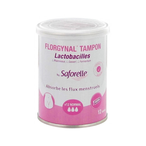 Saforelle Florgynal Tampon 12 Normal Saforelle Florgynal Tampon 12 Normal