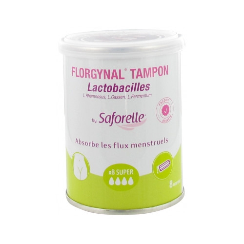 Saforelle Florgynal Tampon 8 Super