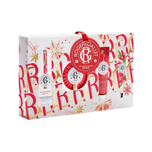 Gingembre Rouge Coffret Rituel Parfumé 30 ml + Savon 100 g Gingembre Rouge Coffret Rituel Parfumé 30 ml + Savon 100 g