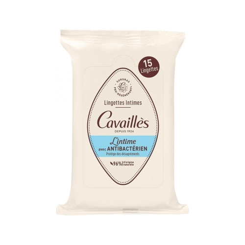 Lingettes Intimes Antibactérien 15 lingettes Lingettes Intimes Antibactérien 15 lingettes
