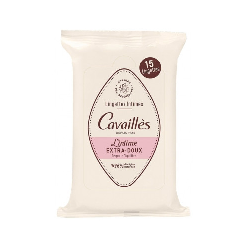 Lingettes Intimes Extra-Doux 15 lingettes Lingettes Intimes Extra-Doux 15 lingettes