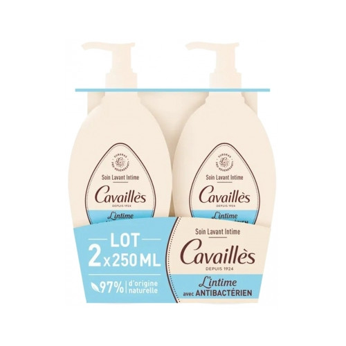 Soin Lavant Intime Antibactérien Lot de 2 x 250 ml