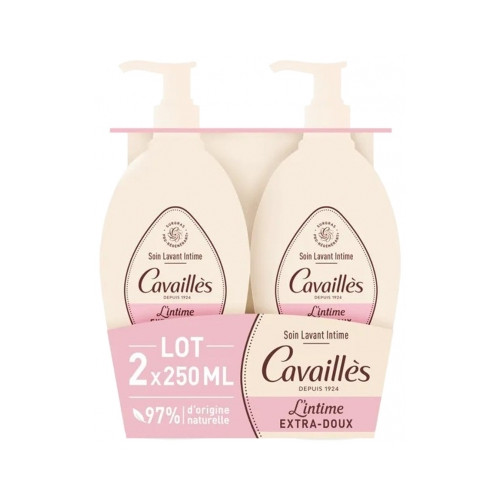 Soin Lavant Intime Extra-Doux Lot de 2 x 250 ml Soin Lavant Intime Extra-Doux Lot de 2 x 250 ml