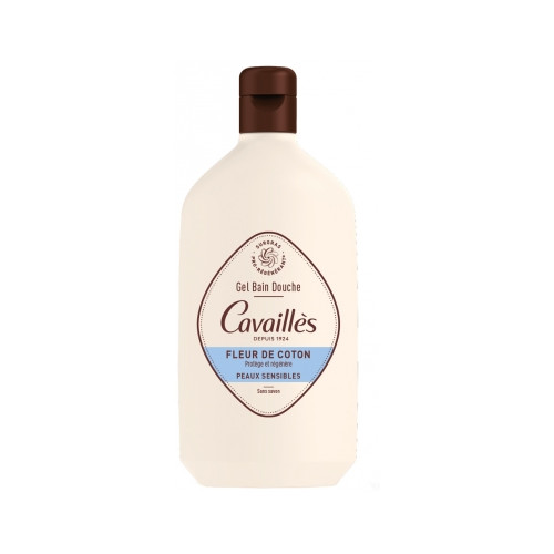 Gel Bain Douche Peaux Sensibles Fleur de Coton 400 ml Gel Bain Douche Peaux Sensibles Fleur de Coton 400 ml