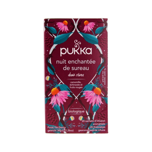 Pukka Nuit Enchantée de Sureau Bio 20 Sachets