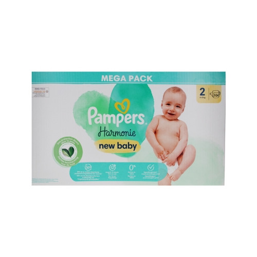 PAMPERS Harmonie couches taille 4 84 couches pas cher 