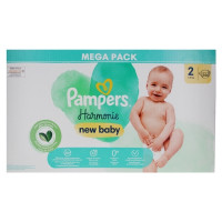 Pampers New Baby Harmonie 104 Couches Taille 2 (4-8 kg)