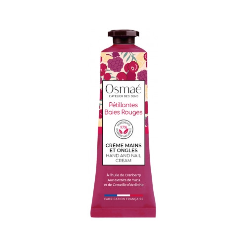 Crème Mains et Ongles Pétillantes Baies Rouges 30 ml Crème Mains et Ongles Pétillantes Baies Rouges 30 ml