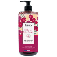 Osmaé Gel Douche Pétillantes Baies Rouges 1 L