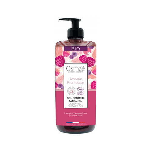Gel Douche Surgras Exquise Framboise Bio 1 L Gel Douche Surgras Exquise Framboise Bio 1 L
