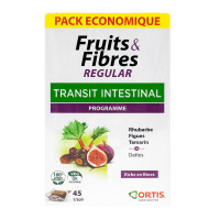 Fruits & fibres Regular Transit intestinal 45 cubes