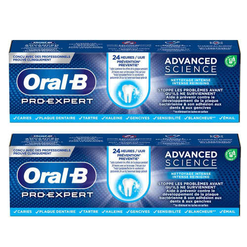Pack Oral-B Pro Expert Protection 24h 2x75ml Pack Oral-B Pro Expert Protection 24h 2x75ml