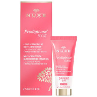 Prodigieuse Boost Le Gel-Crème Eclat multi-correction 40ml & Baume-Huile Récupérateur Nuit offert