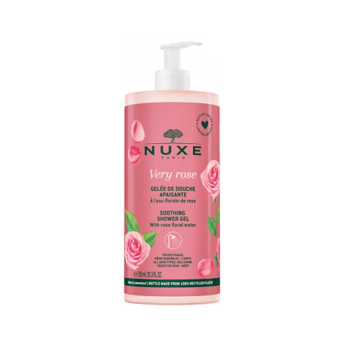 Very rose Gelée de Douche Apaisante 750 ml