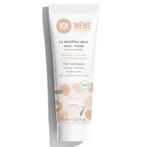 Dentifrice Doux 75ml Arôme Pêche Dentifrice Doux 75ml Arôme Pêche