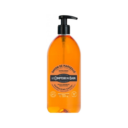 Savon de Marseille Mandarine-Sauge 1 L Savon de Marseille Mandarine-Sauge 1 L