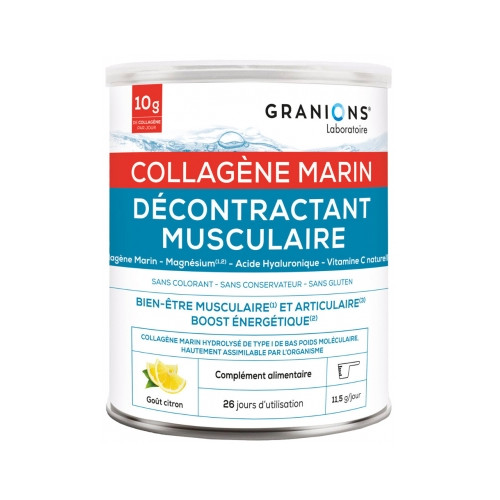 Collagène Marin Décontractant Musculaire 300 g