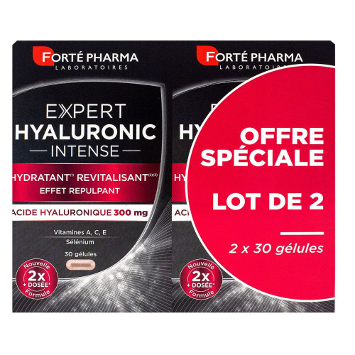 Expert Hyaluronic Intense 2x30 gélules Expert Hyaluronic Intense 2x30 gélules