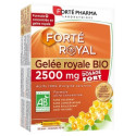 Forté Royal Gelée Royale 2500 mg Bio 20 Ampoules de 10 ml