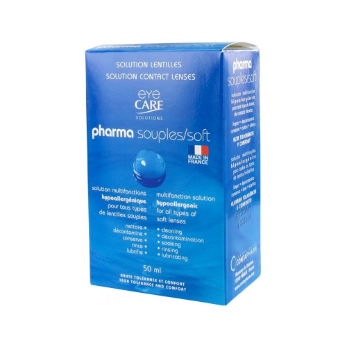 Pharma Souples Kit Solution pour Lentilles 50 ml