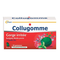 Collugomme Gorge Irritée 30 gommes