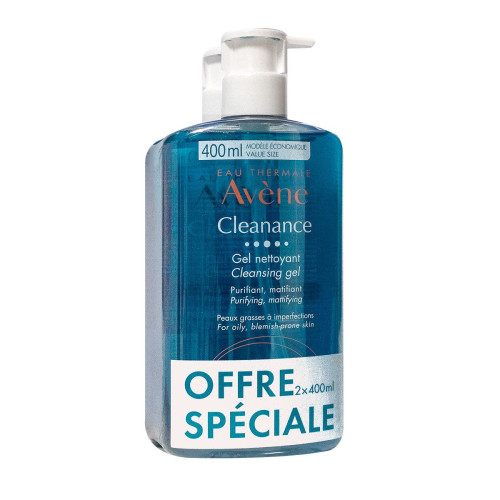 Cleanance gel nettoyant sans savon 2 x 400ml Cleanance gel nettoyant sans savon 2 x 400ml