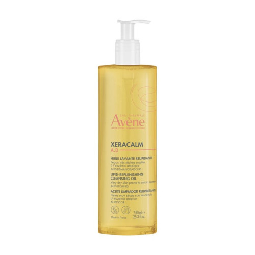 XERACALM A.D - Huile Lavante Relipidante - Visage et Corps - Peaux Très Sèches à Tendance Atopique, 750ml XERACALM A.D - Huile Lavante Relipidante - Visage et Corps - Peaux Très Sèches à Tendance Atopique, 750ml