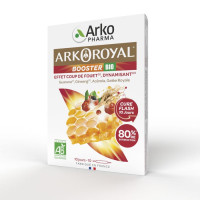 ARKOROYAL - Booster Bio - Dynamisant, 10 ampoules