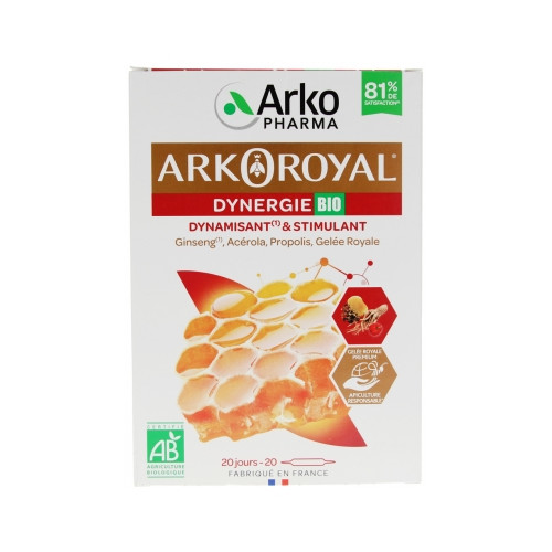 Arko Royal Dynergie Bio 20 Ampoules Arko Royal Dynergie Bio 20 Ampoules