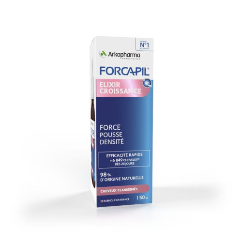 FORCAPIL - Elixir Croissance - Pousse & Fortifie Cheveux Clairsemés, 50ml FORCAPIL - Elixir Croissance - Pousse & Fortifie Cheveux Clairsemés, 50ml
