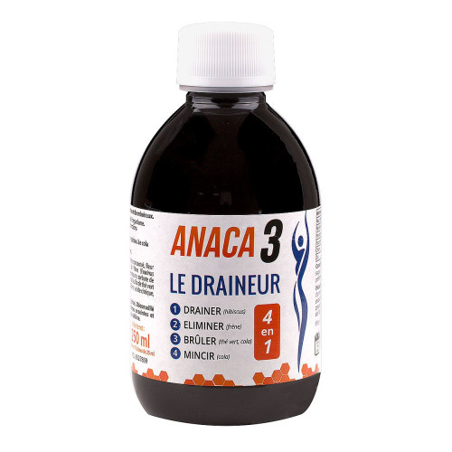 Anaca3 le draineur 4en1 250ml Anaca3 le draineur 4en1 250ml