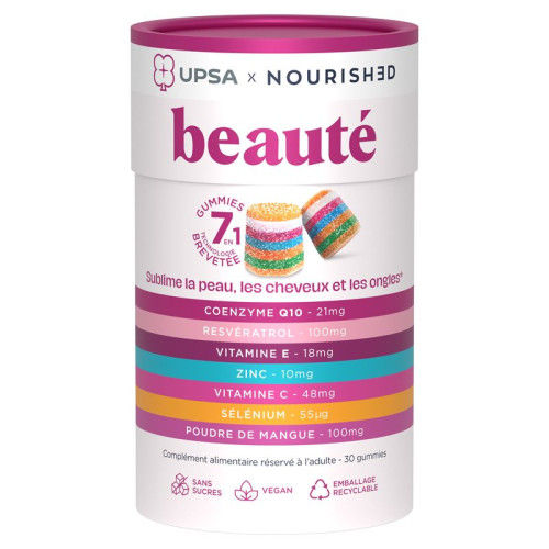 Nourished Beauté 7en 1 30 Gummies