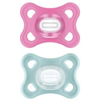 MAM Comfort Sucettes Silicone 2-6 Mois - Apaisantes, Orthodontiques