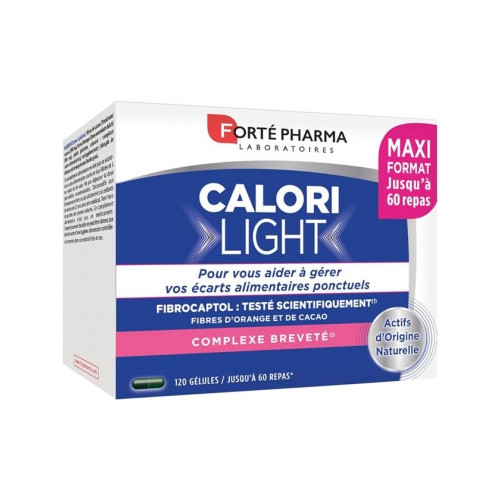 Forte Pharma CaloriLight 120 gélules - Réduit l'absorption des graisses Forte Pharma CaloriLight 120 gélules - Réduit l'absorption des graisses
