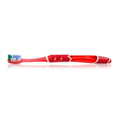 GUM Technique+ Brosse à Dents Souple Compacte - Nettoyage Profond