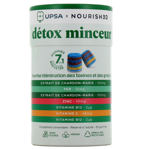Gummies 7 en 1 Détox Minceur 30 gummies Gummies 7 en 1 Détox Minceur 30 gummies