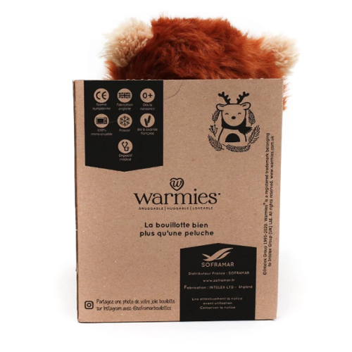 Bouillotte Cozy Peluche déhoussable