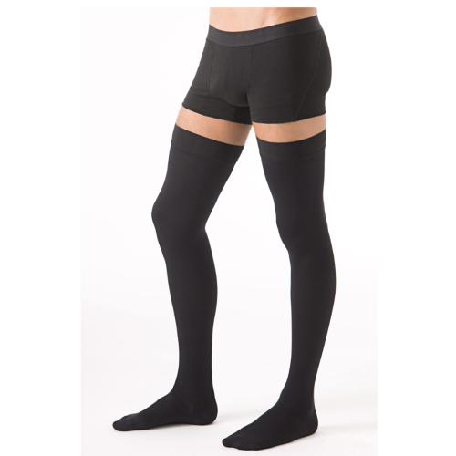 Men Essentiel Microfibre Urban Bas Auto-Fixant Classe 2 NOIR ML Men Essentiel Microfibre Urban Bas Auto-Fixant Classe 2 NOIR ML