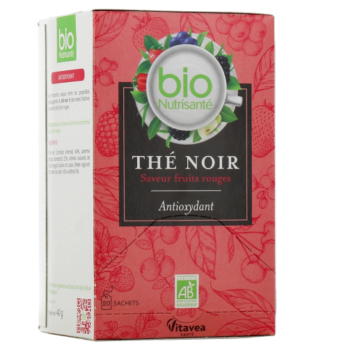 Thé Noir Antioxydant Bio 20 sachets