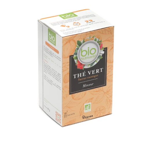 Thé vert Minceur Bio 20 sachets