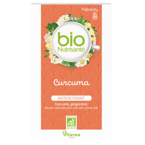 Vitavea Infusion Curcuma Bio 20 Sachets Vitavea Infusion Curcuma Bio 20 Sachets